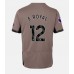 Tottenham Hotspur Emerson Royal #12 3rd Dres 2023-24 Krátkým Rukávem